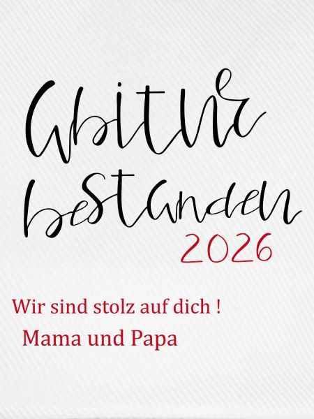 Abitur bestanden