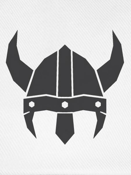Wikingerhelm, Vendelhelm Silhouette
