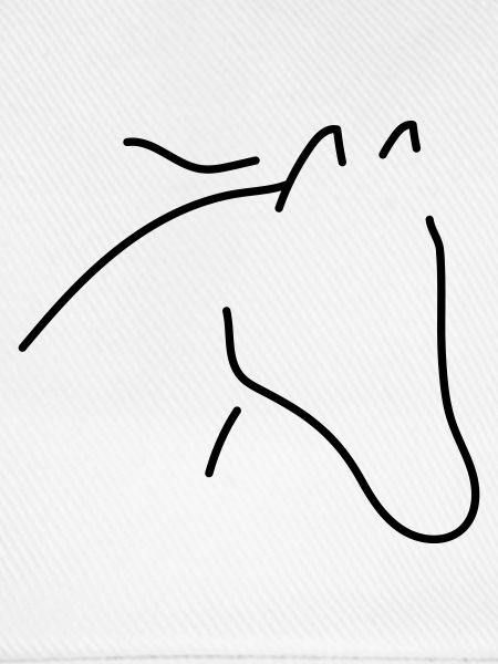 Pferd minimal