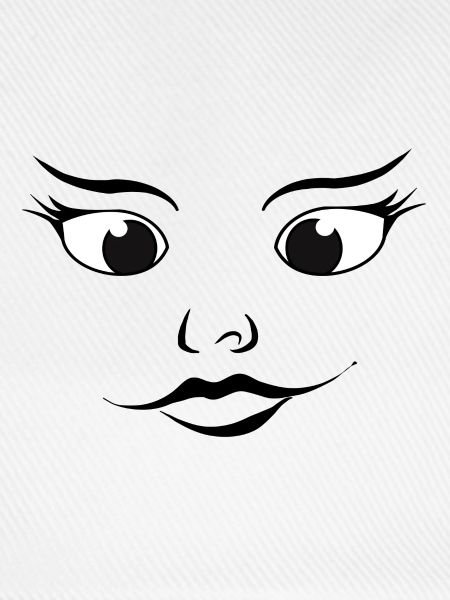 Hübsches Gesicht