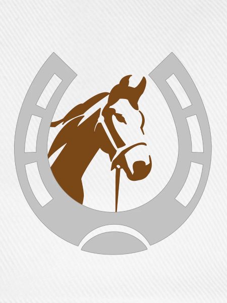 Pferd im Hufeisen