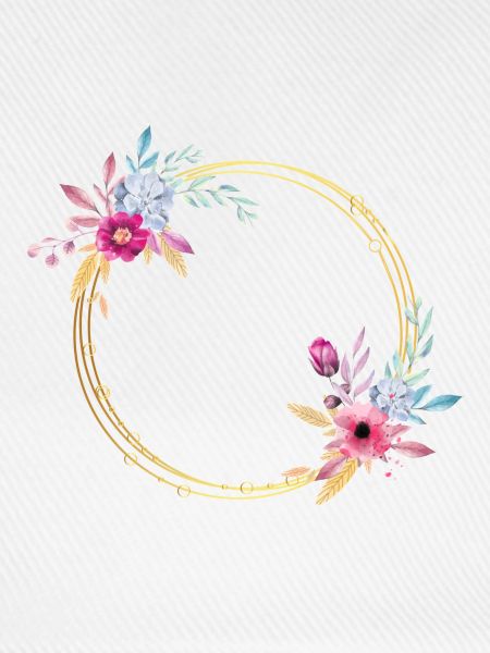 Blumenring zweifach
