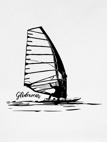 Windsurf Gliding Sketch