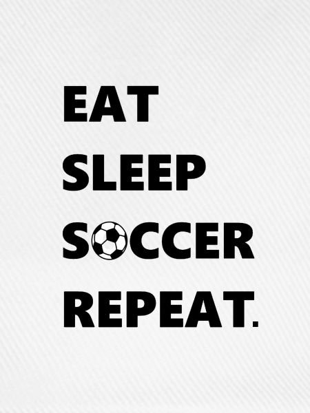 Eat Sleep Soccer Repeat Geschenkidee/Present
