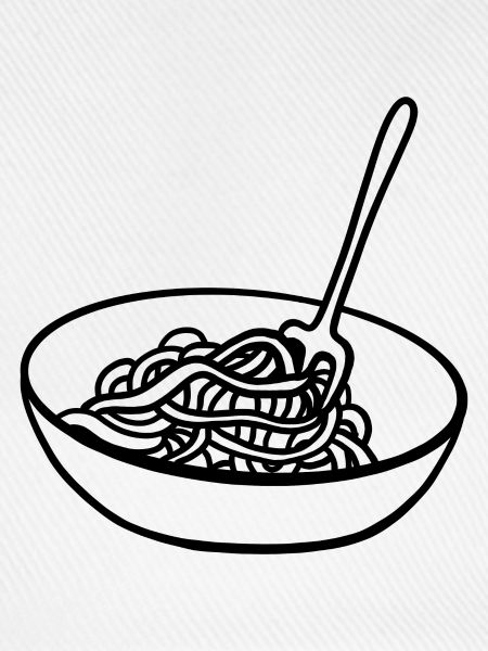 Teller Spaghetti