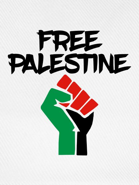 free palestine fist faust