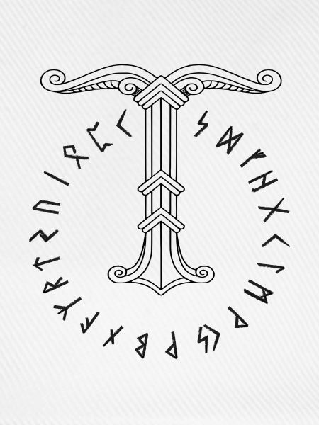 Irminsul Wikinger-Symbol