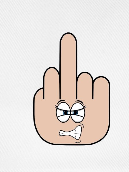 Mittelfinger