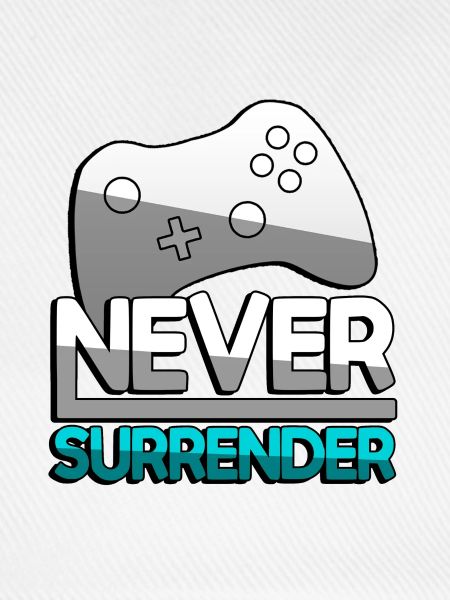 NEVER SURRENDER (Türkis) + Controller - Gaming