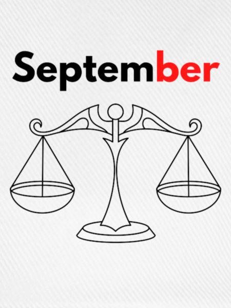 Monat mit seinem Sternzeichen Waage/September