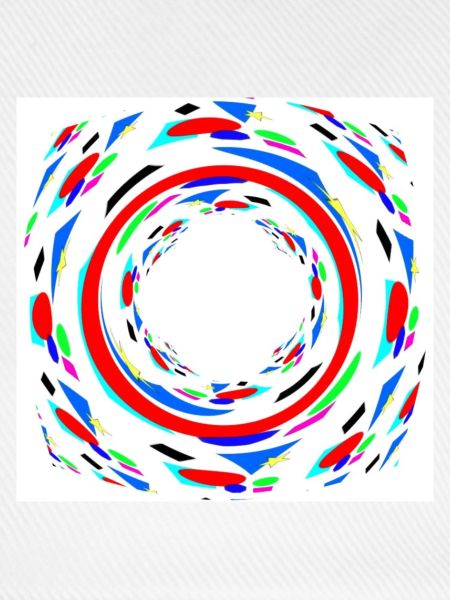 Bunte Spiralen -