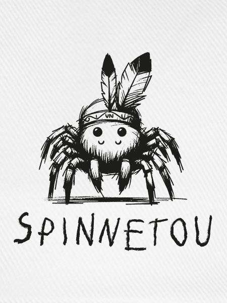spinnetou wortspiel spinne lustig winnetou