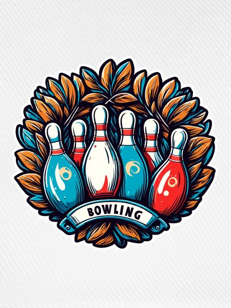 Bowling / Kegeln / Bowlingbahn / Pin / Strike