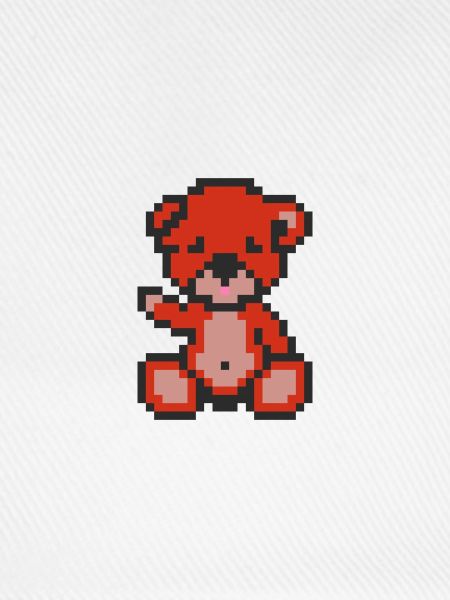 Pixelbär Pfeffer