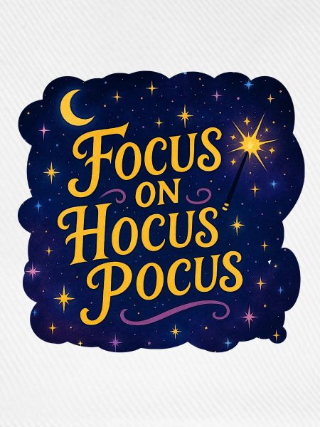 Focus on Hocus Pocus–Magisches Hexenspruch Design