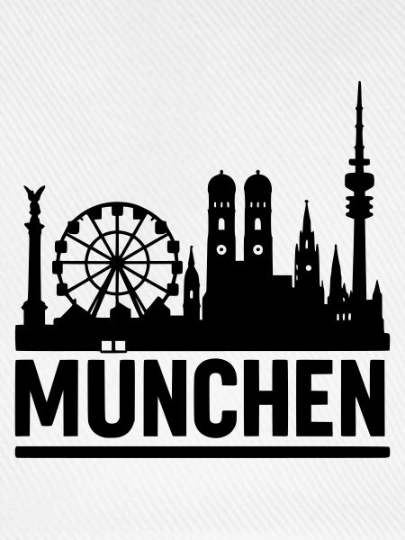 München Munich Silhouette Skyline