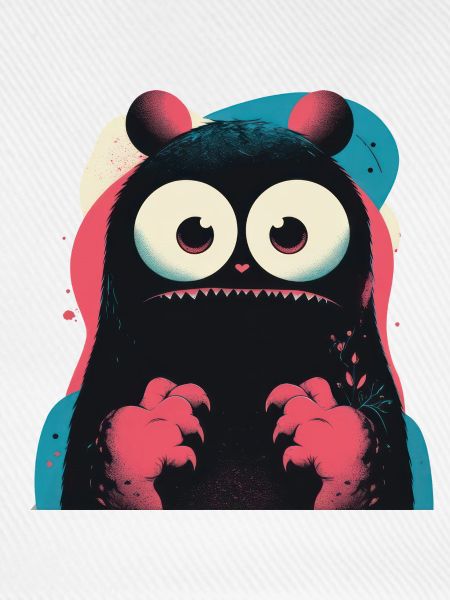 Kawaii Neon-Monster