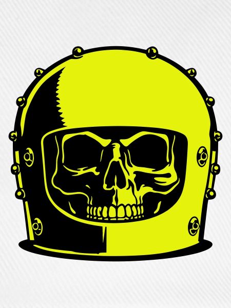 Skull Helm Popart