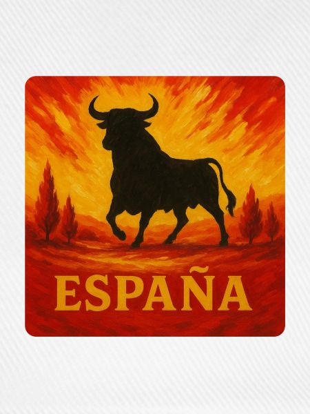 Spanien Stier Sonnenuntergang