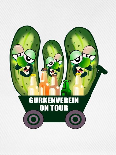 Gurkenverein Bollerwagen Bier