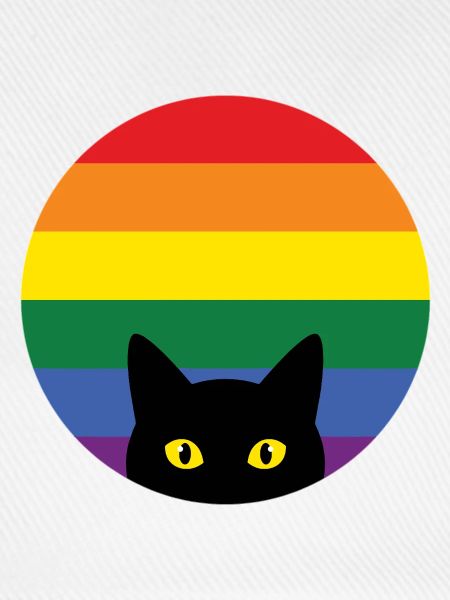 Pride Month LGBT – Späh-Katze