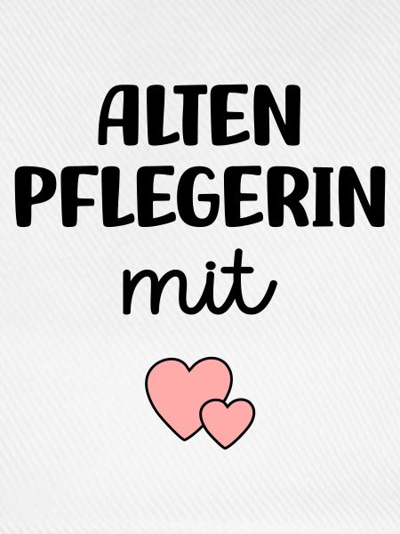 Altenpflegerin mit Herz