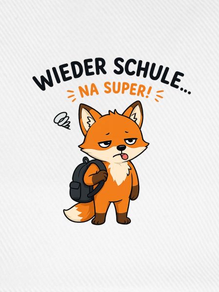 Fuchs Zur Schule Na Super