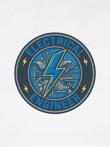 Elektroingenieur Lightning PCB-Badge-Geschenk