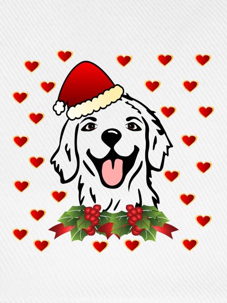 Weihnachtsmann Weihnachten Hunde