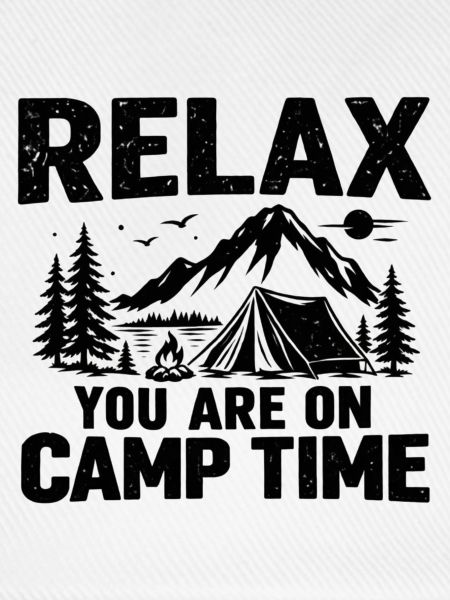 Camping Buddies Bergabenteuer Glamping-Kunst