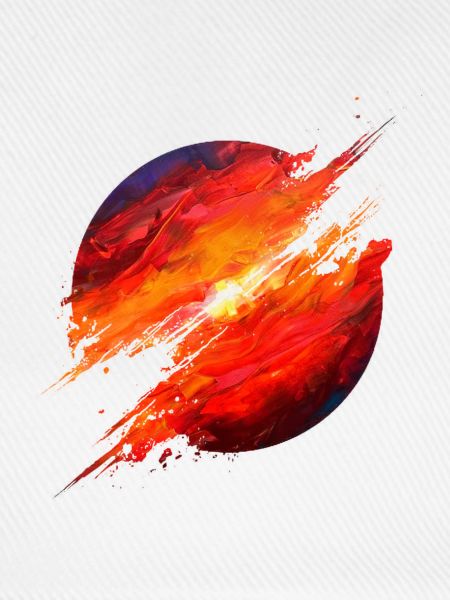Crimson Ember Burst