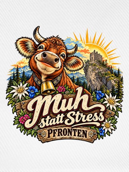 Pfronten - Muh statt Stress - Alpenglanz Kuh