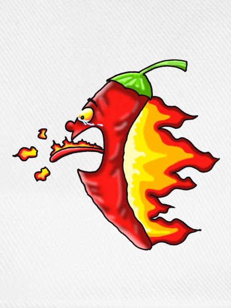 Scharfe Chili