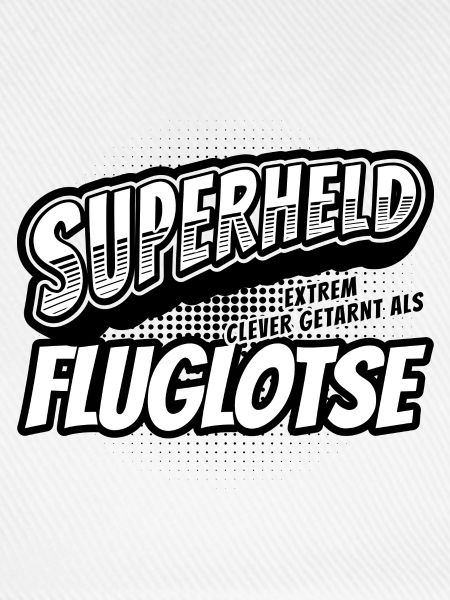 Superheld, clever getarnt als Fluglotse