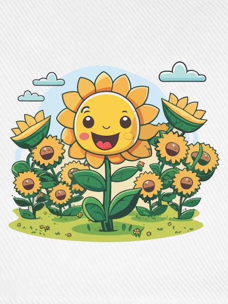 Sonnige Felder