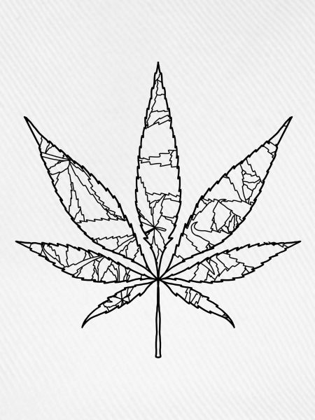 Cannabisblatt