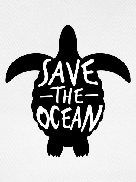 Save the ocean Schildkröte