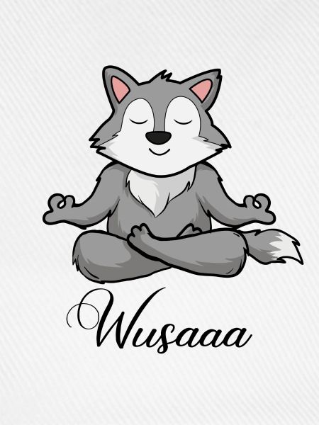 Wolf Auszeit Durchatmen Wusaaa