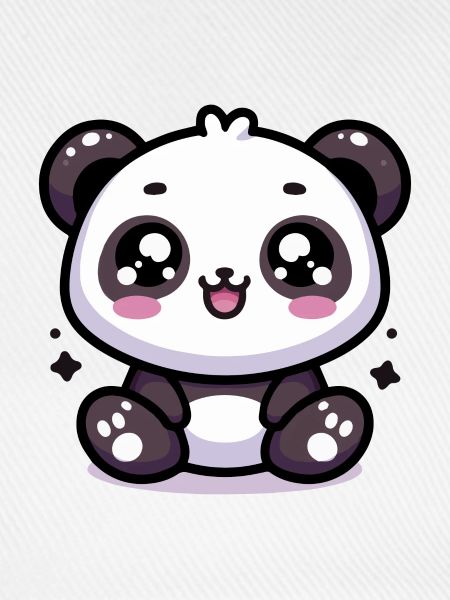 Kawaii Niedlicher Panda