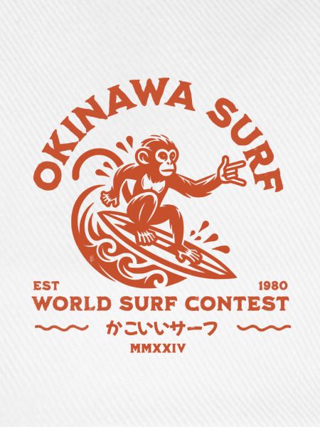 Okinawa Surf Monkey (kakoii surf)