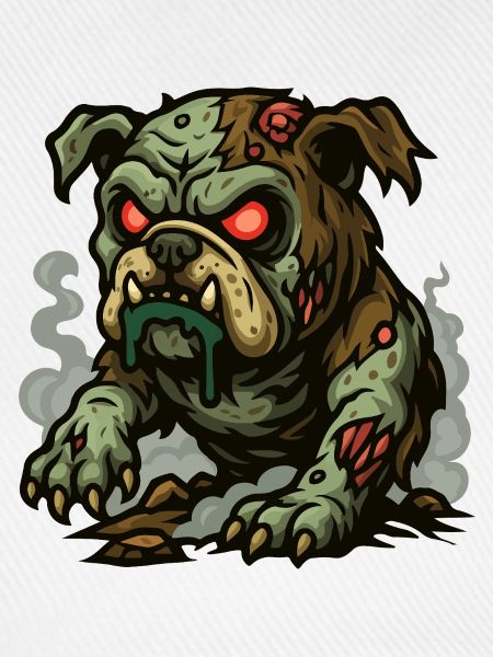 Untote Bulldogge