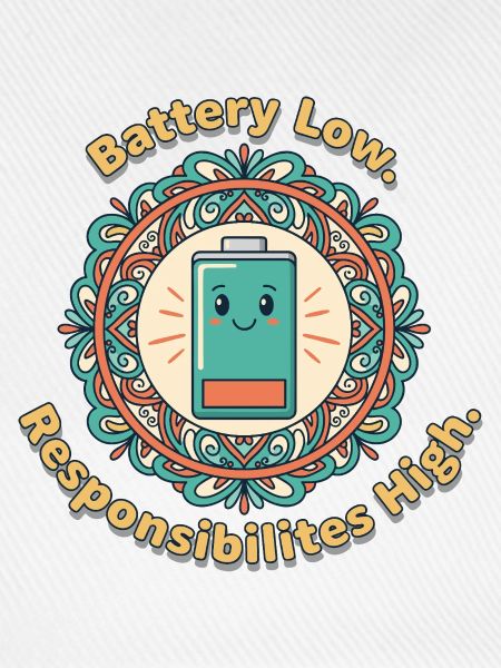 Battery Low Mandala