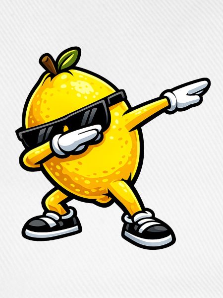 Dabbing Zitrone