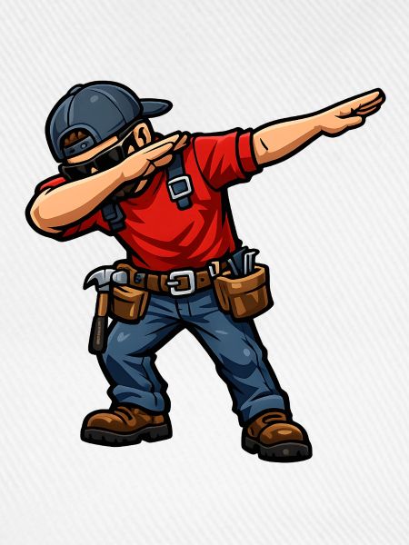 Dabbing Dachdecker