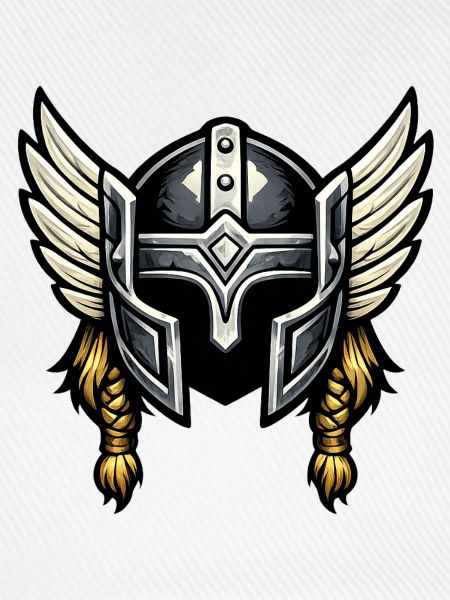 Valkyrie Helm mit Flügeln