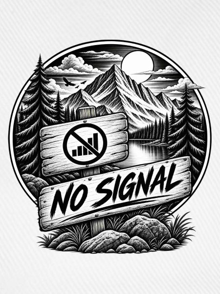 Kein Signal in der Wildnis