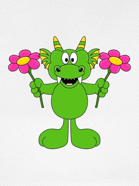 BLUMEN - LIEBE - DRACHE - GESCHENK - GARTEN