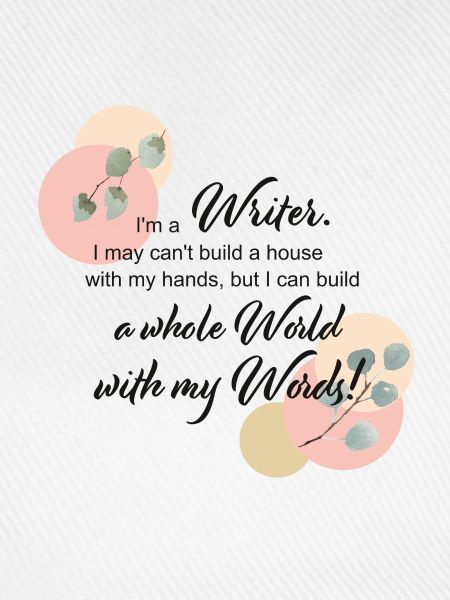 I'm a Writer
