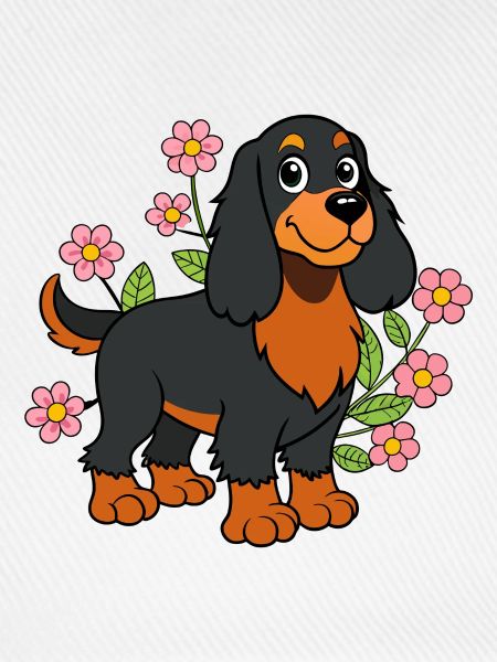 Kleiner Gordon Setter