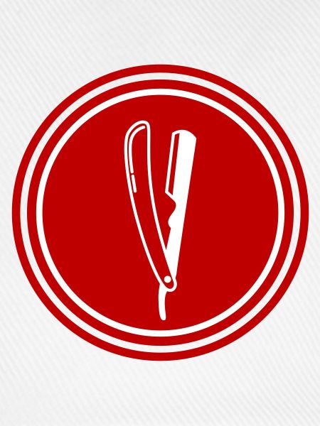 Rasieren Barber logo icon